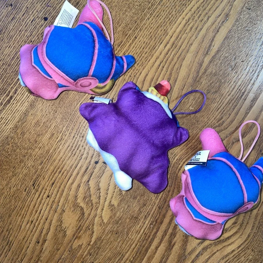 Three Sanrio McDonald's Happy Meal Stuffed‎ Hanging Toys Pochacoo Cinnamoroll